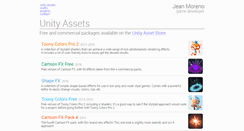 Desktop Screenshot of jeanmoreno.com